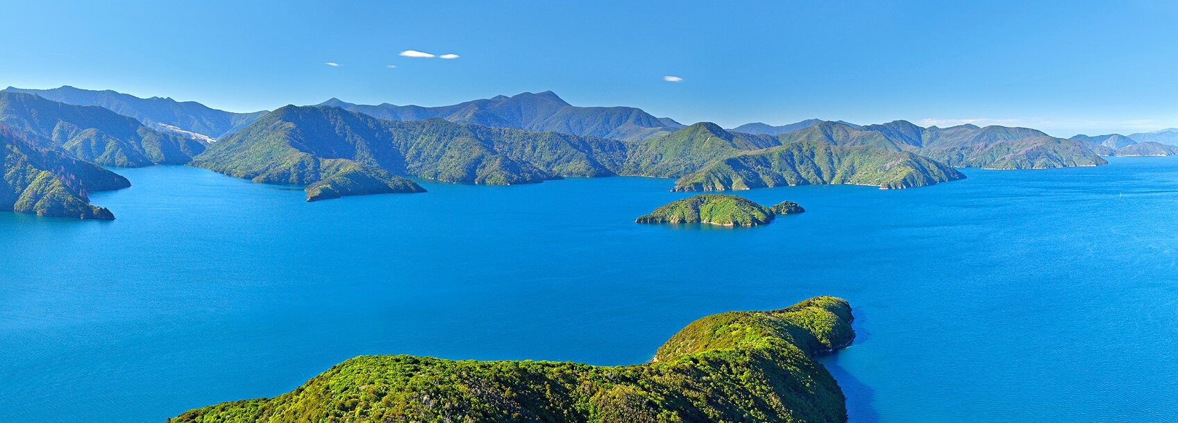 Queen Charlotte Sound showing Picton as the gateway to Marlborough Sounds visitor experiences