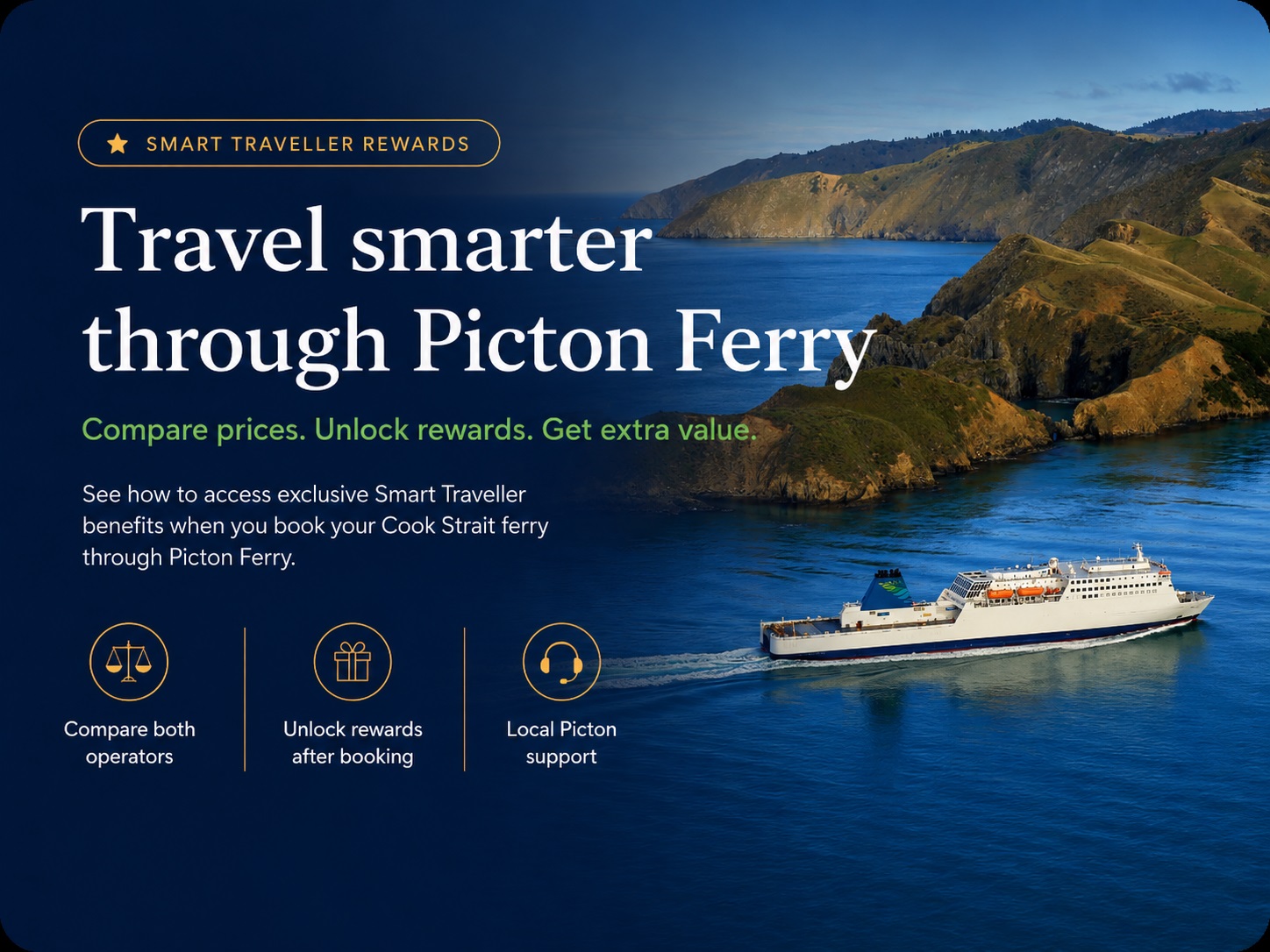 Smart Rewards Picton Ferry